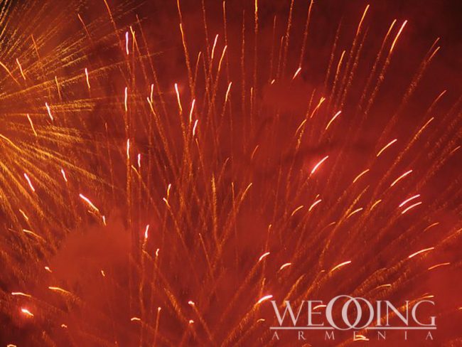 Fireworks Show in Armenia Wedding Armenia