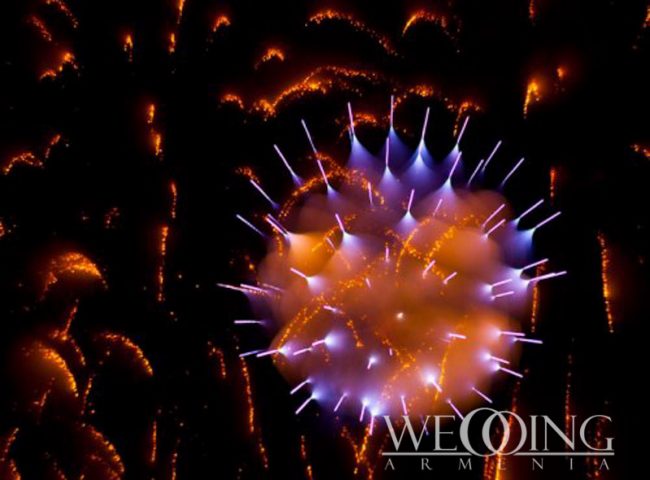 Wedding Armenia Phantom Fireworks