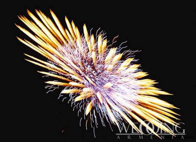 Fireworks in Armenia