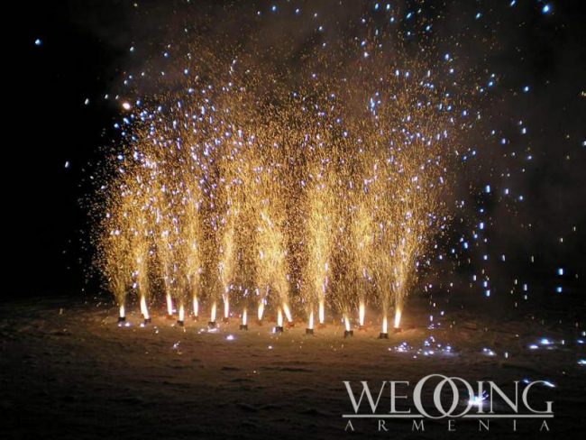 Wedding Armenia Wedding Firework Shows