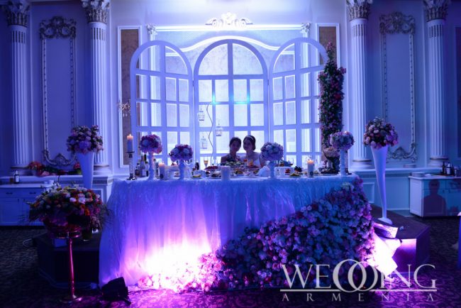Wedding Armenia Оформление свадебного зала цветами