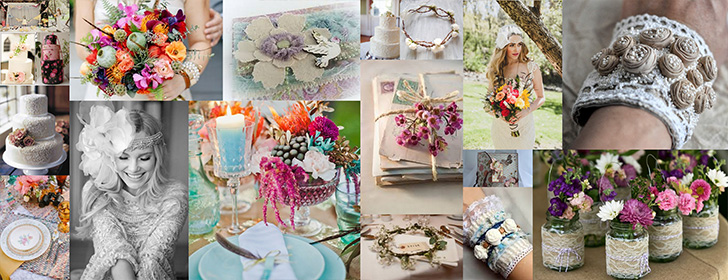 Boho Chic ոճով հարսանիք