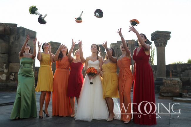 Wedding Armenia Պսակադրությունը Զվարթնոցոի Ավերակներում