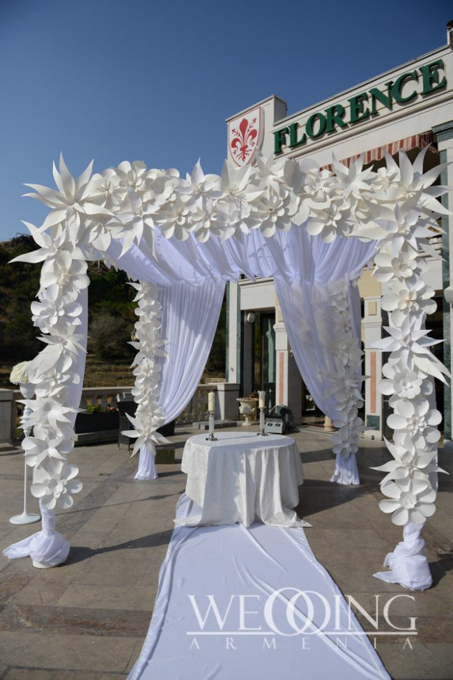Wedding Armenia Бумажные цветочные композиции
