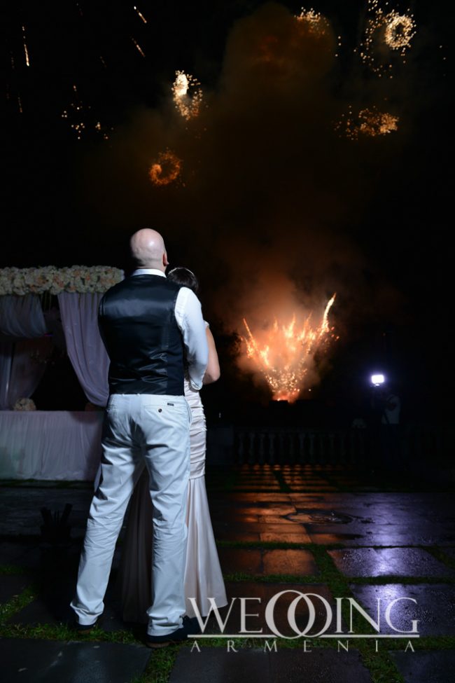 Wedding Armenia Professional wedding firework